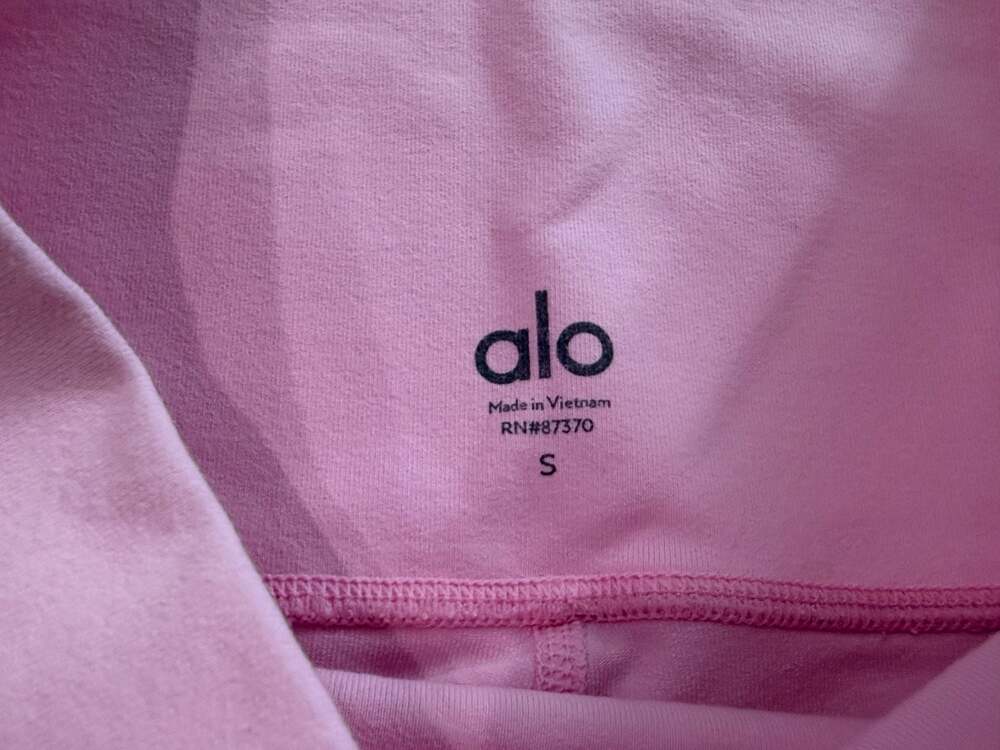 Alo Yoga High-Waist Leggings Pink Size S - Picture 4 of 12